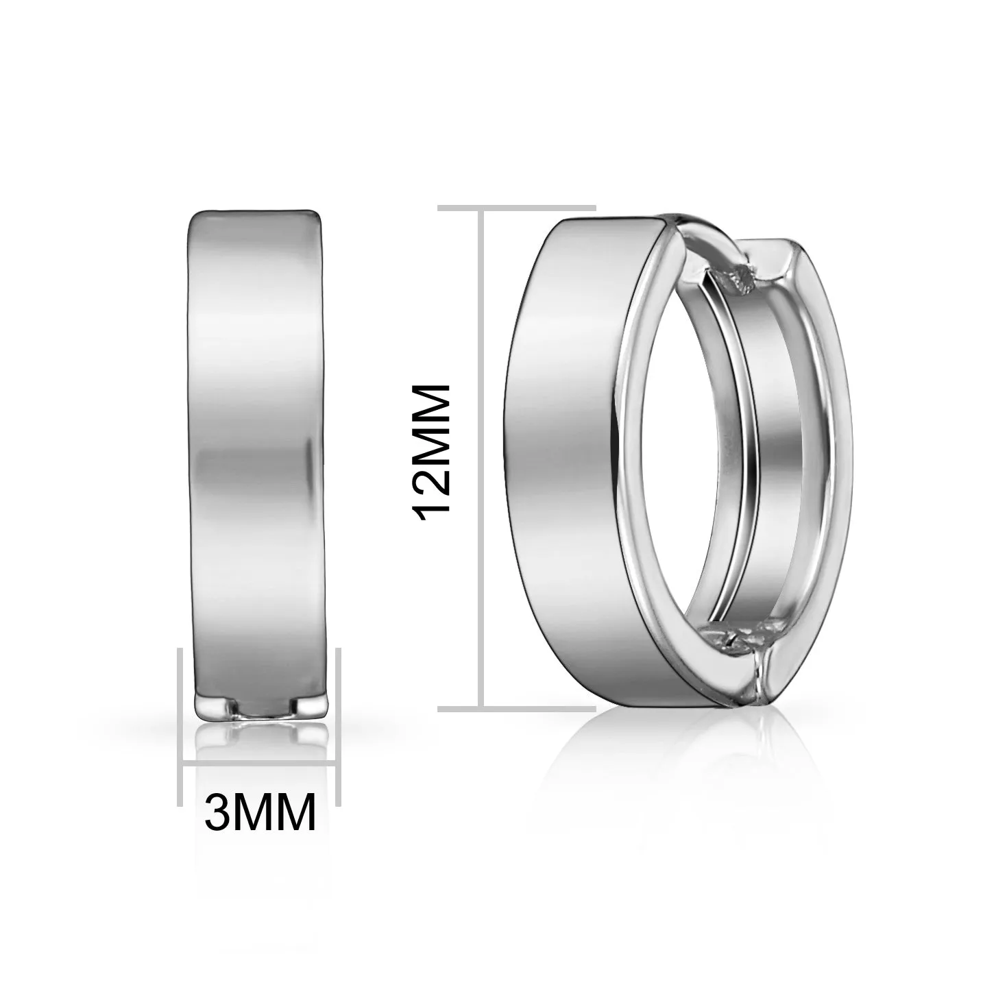 5 Pairs of Silver Plated Earrings