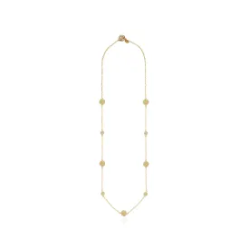 Anna Beck Long Gold Station Necklace