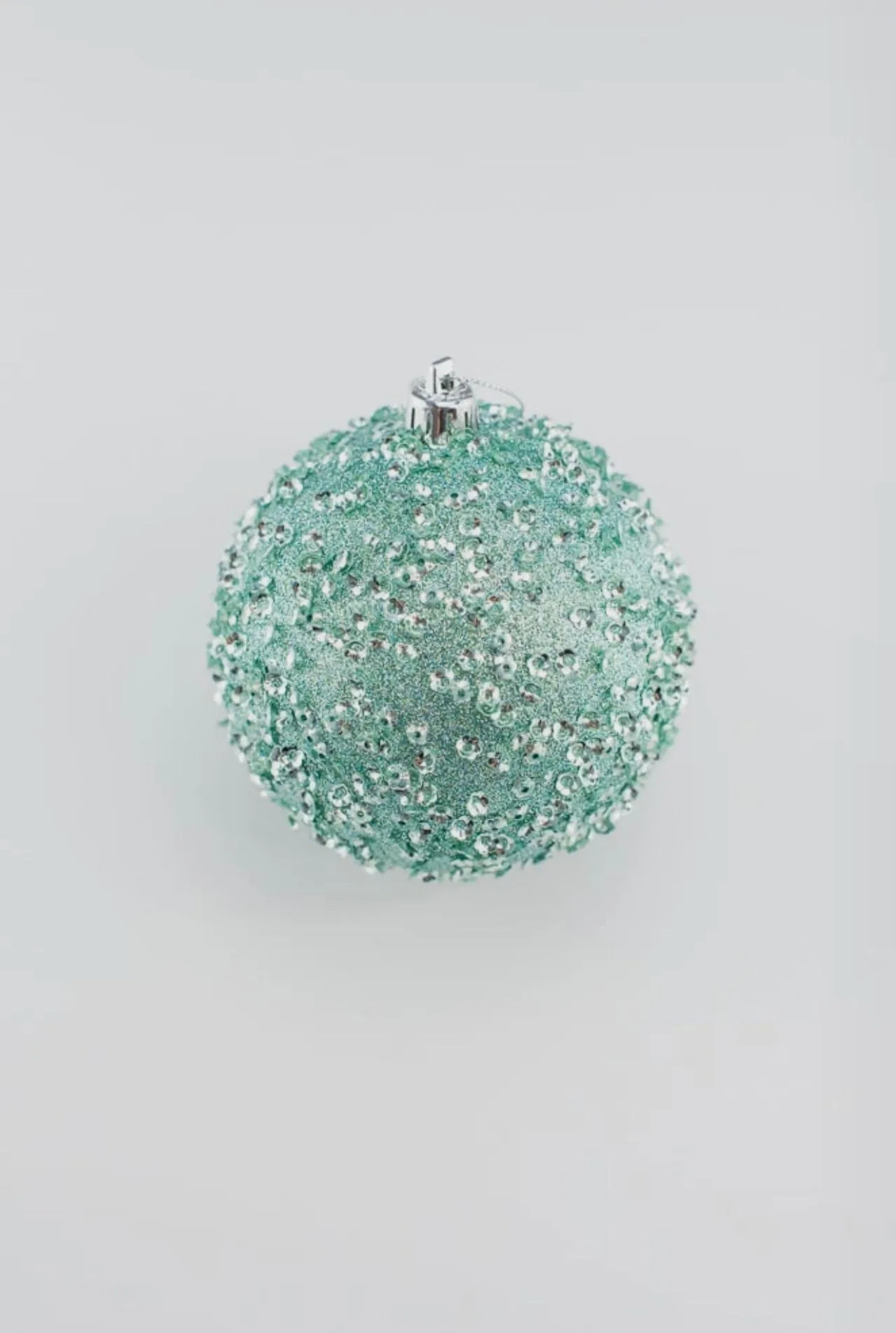 Ball ornament - frost green
