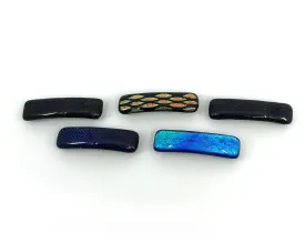 Barrette- Alaska Side;  Glass, Various Colors