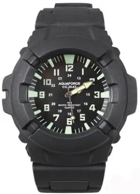 Black - Aquaforce Military Combat Watch