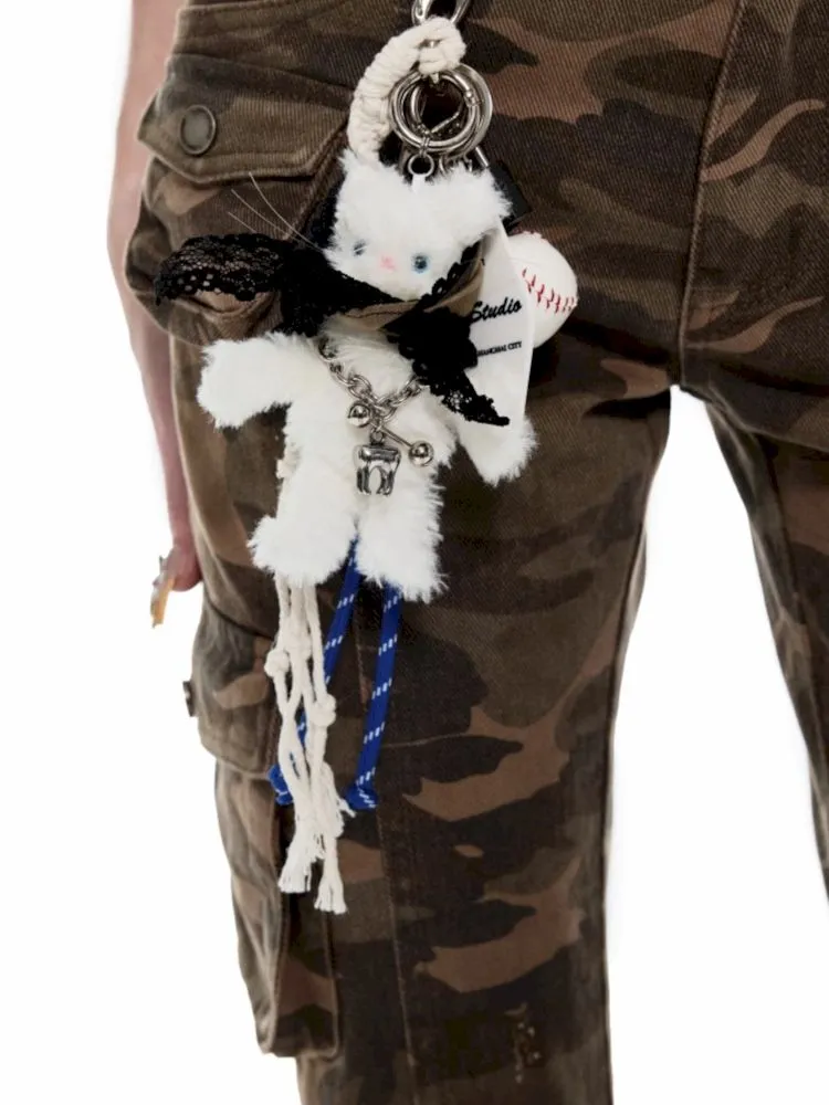 Cat Accessories Bag Pendant Charm Waist Chain Necklace【s0000009438】