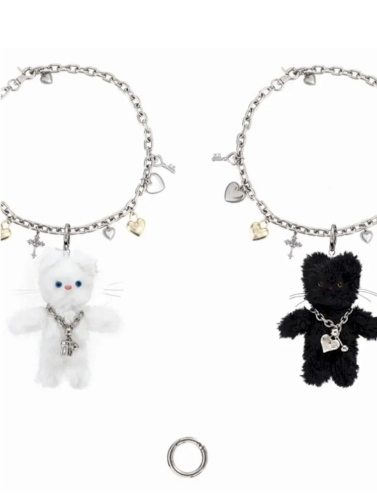 Cat Accessories Bag Pendant Charm Waist Chain Necklace【s0000009438】