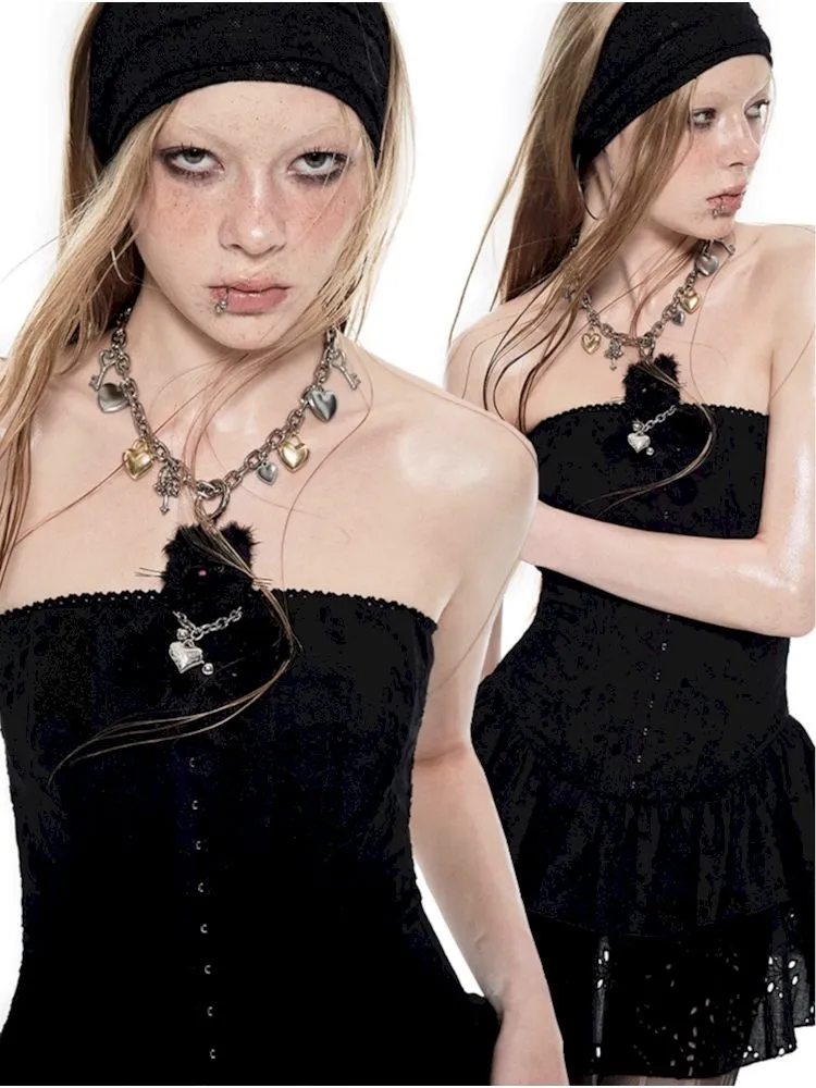 Cat Accessories Bag Pendant Charm Waist Chain Necklace【s0000009438】