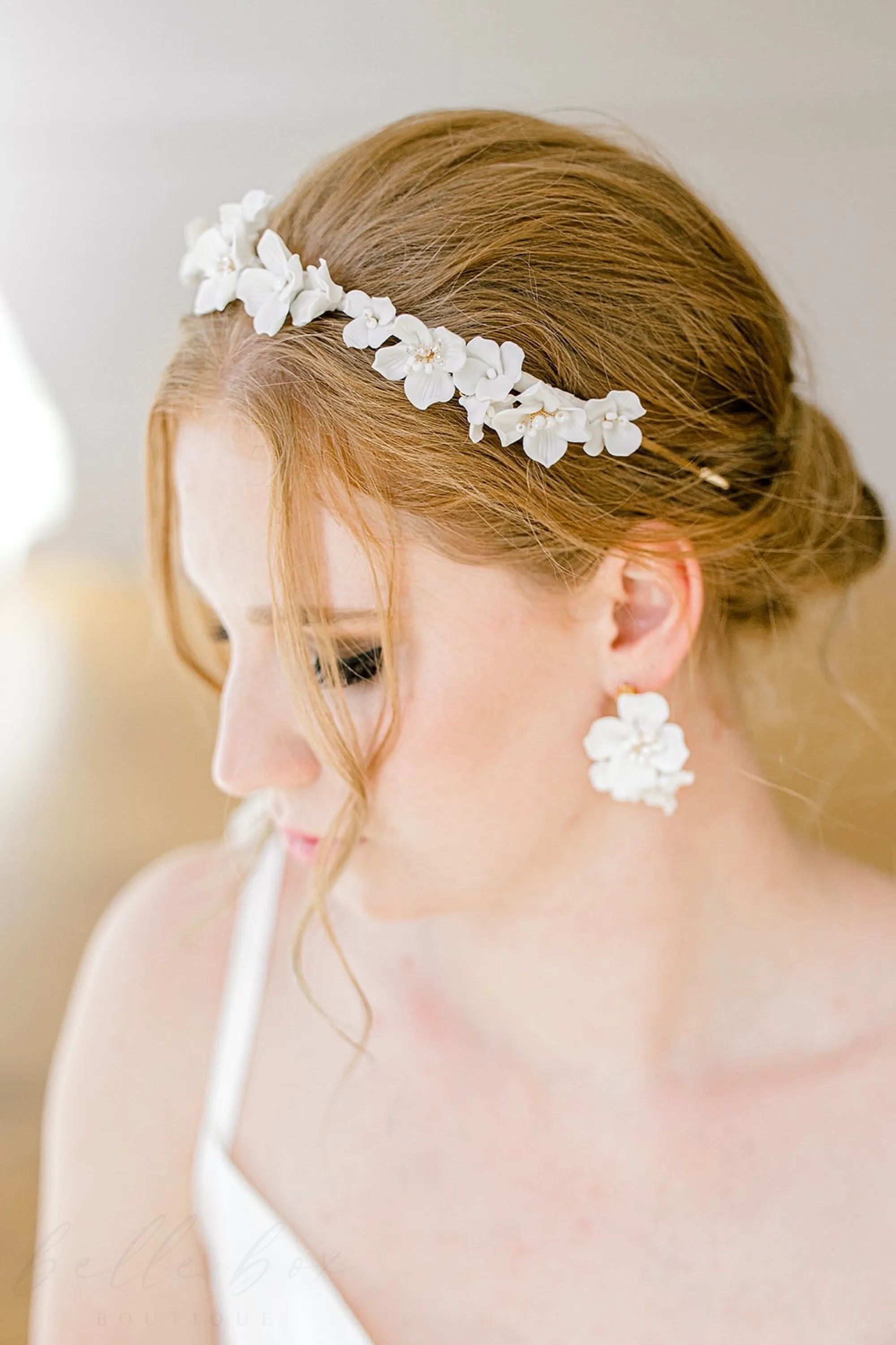 Celena Ceramic Floral Headband