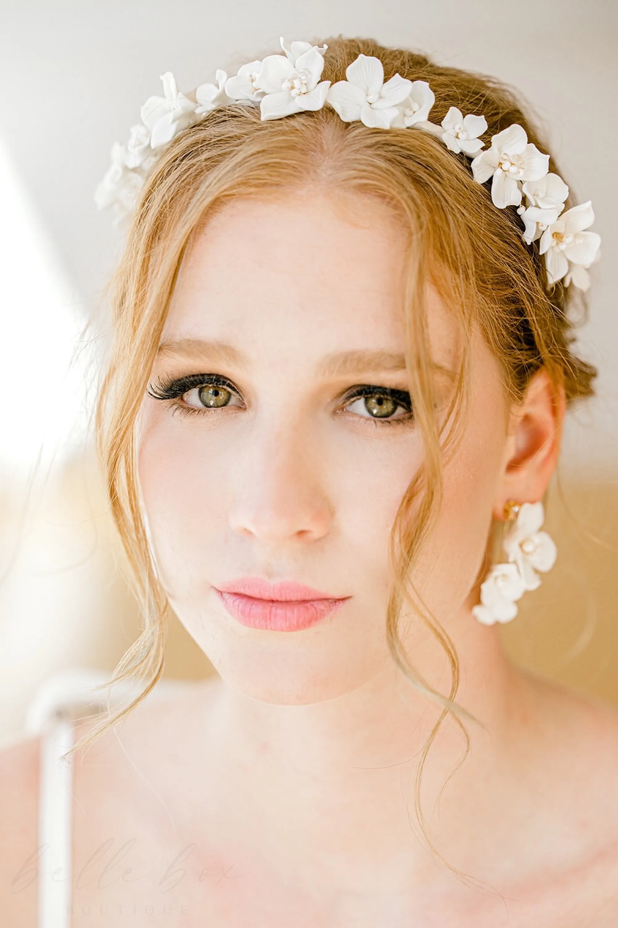 Celena Ceramic Floral Headband