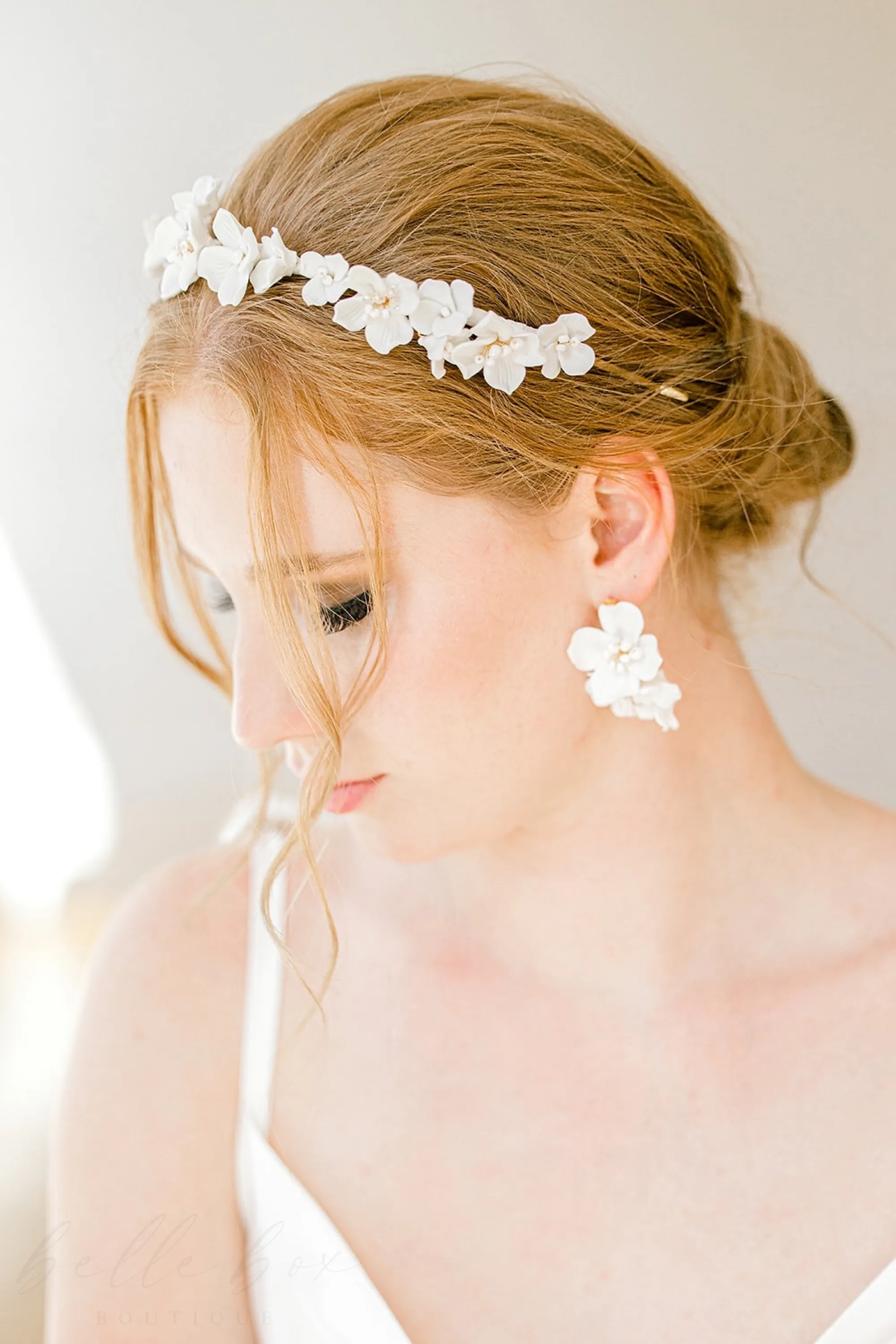 Celena Ceramic Floral Headband