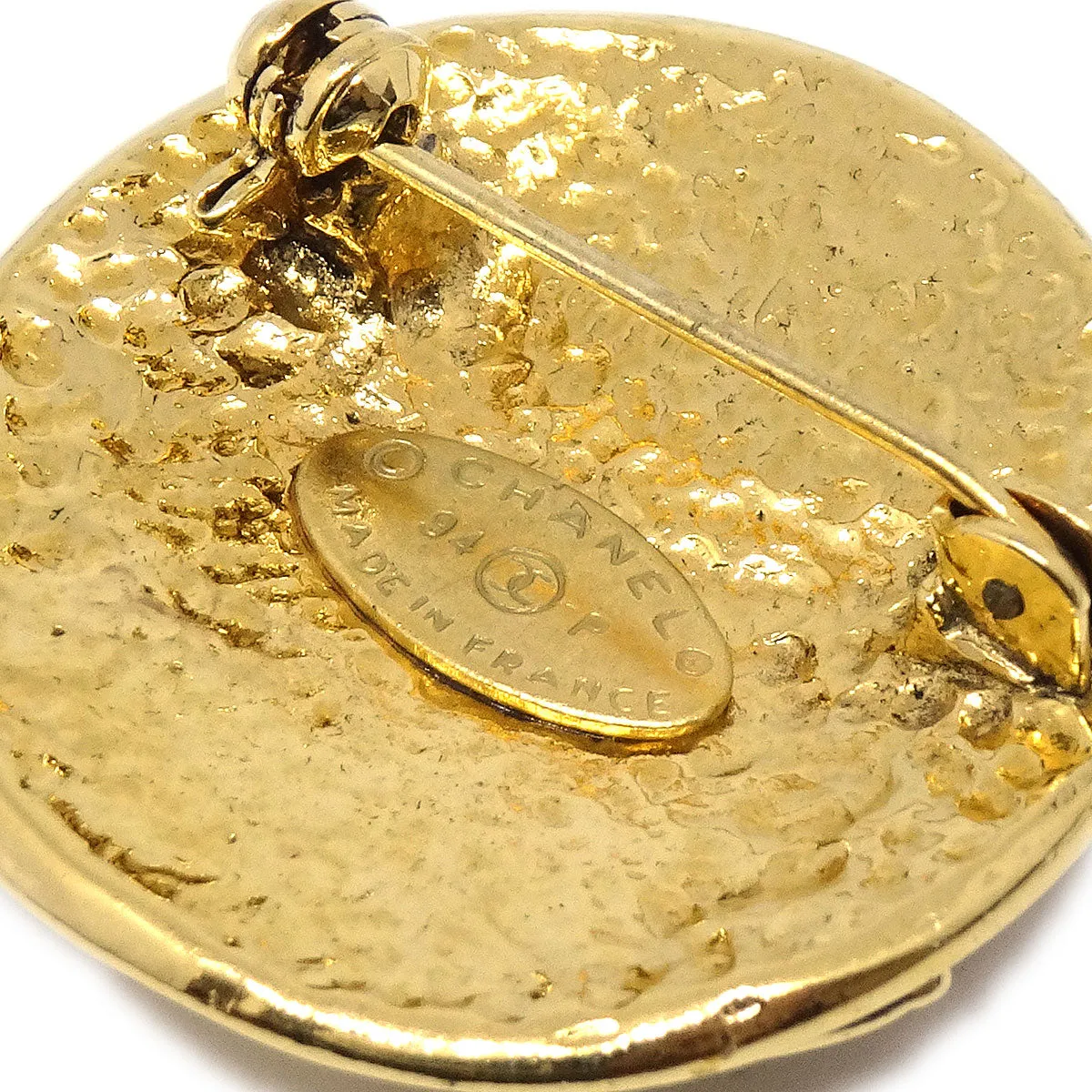 CHANEL 1994 Brooch Gold 02488