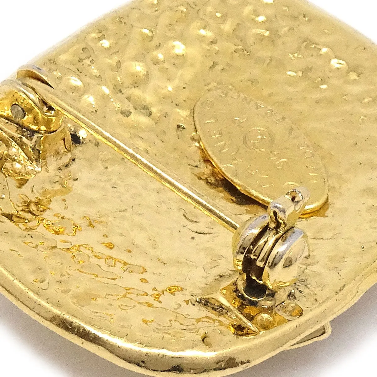 CHANEL 1994 Brooch Gold 91502
