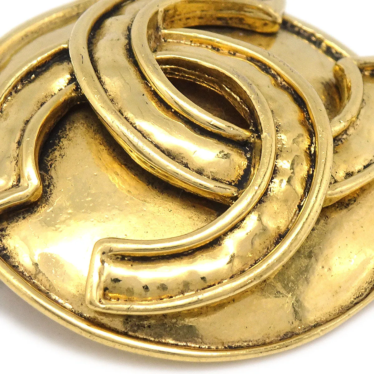 CHANEL 1994 Brooch Pin Corsage Gold 94P 18179