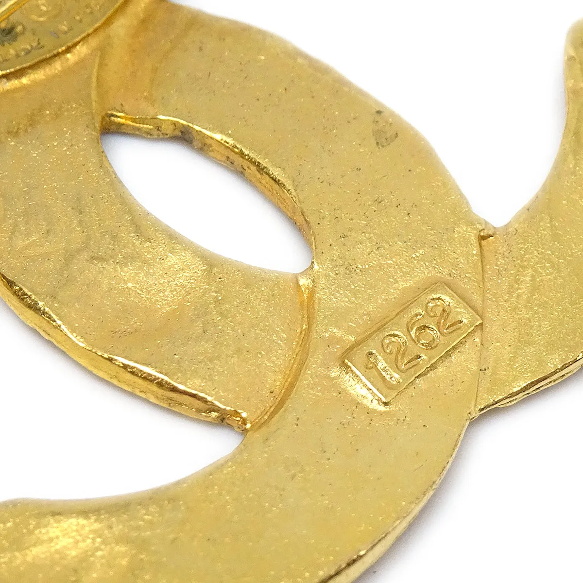 CHANEL 1994 Brooch Pin Gold 1262 88618