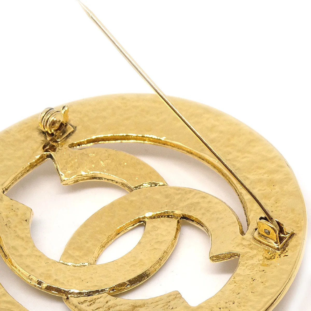 CHANEL 1994 Brooch Pin Gold 94777