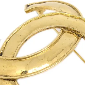 CHANEL 1994 CC Brooch Pin Gold 22528
