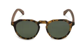 Chanj Sunglasses Tortoise Sustainable Sunglasses Handcrafted FSC Wood
