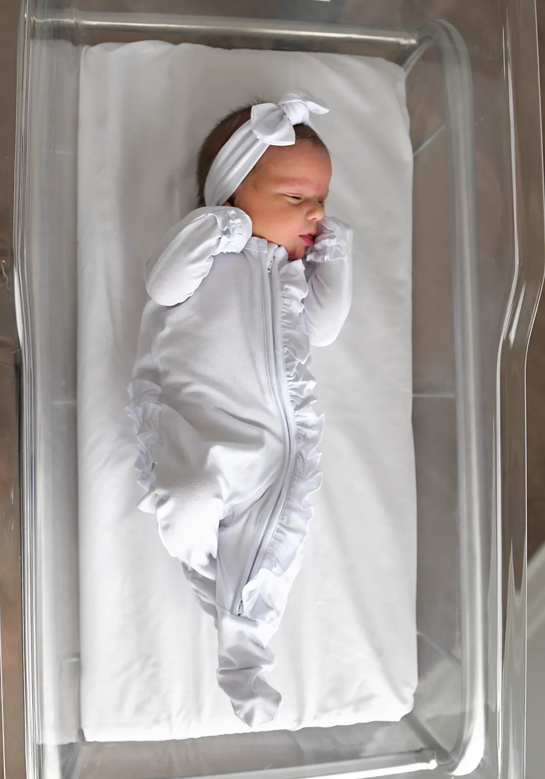 Charlie White Topknot Headband