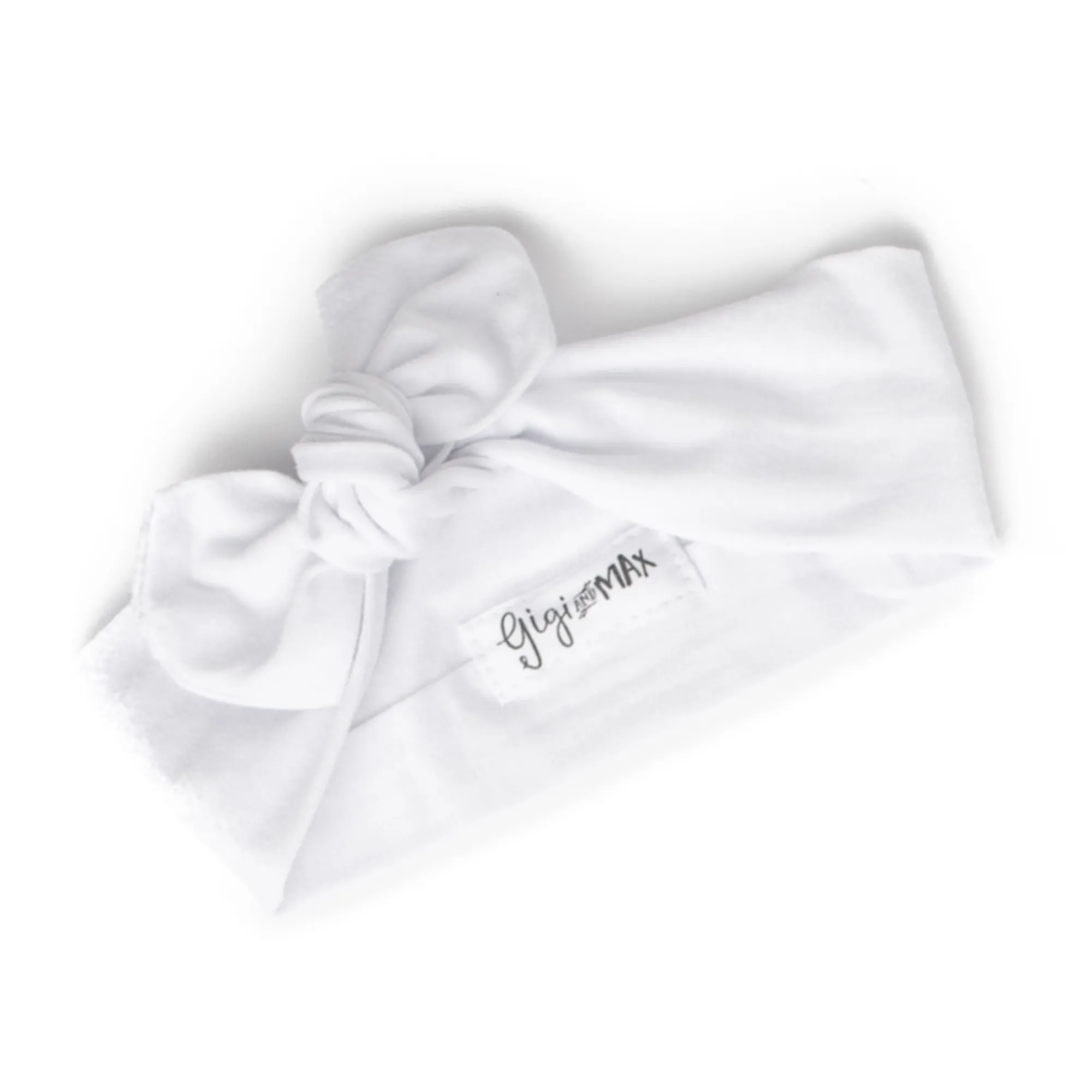 Charlie White Topknot Headband