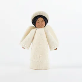 Christmas Morning Angel - Brown