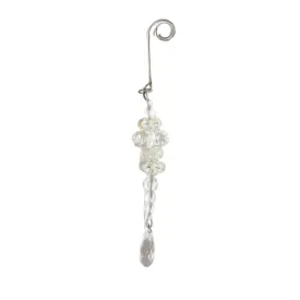 Clear Drop Cluster Ornament