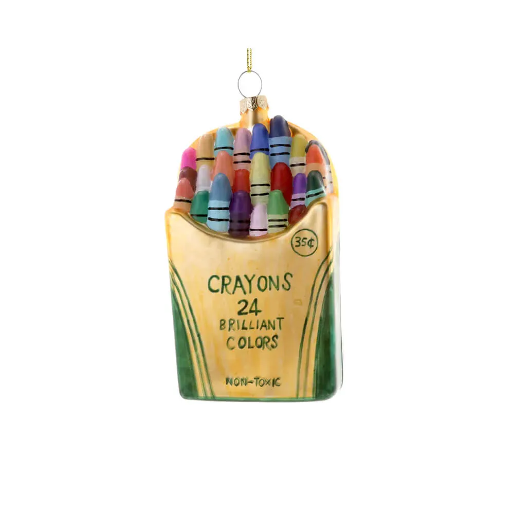 Crayon Box Ornament