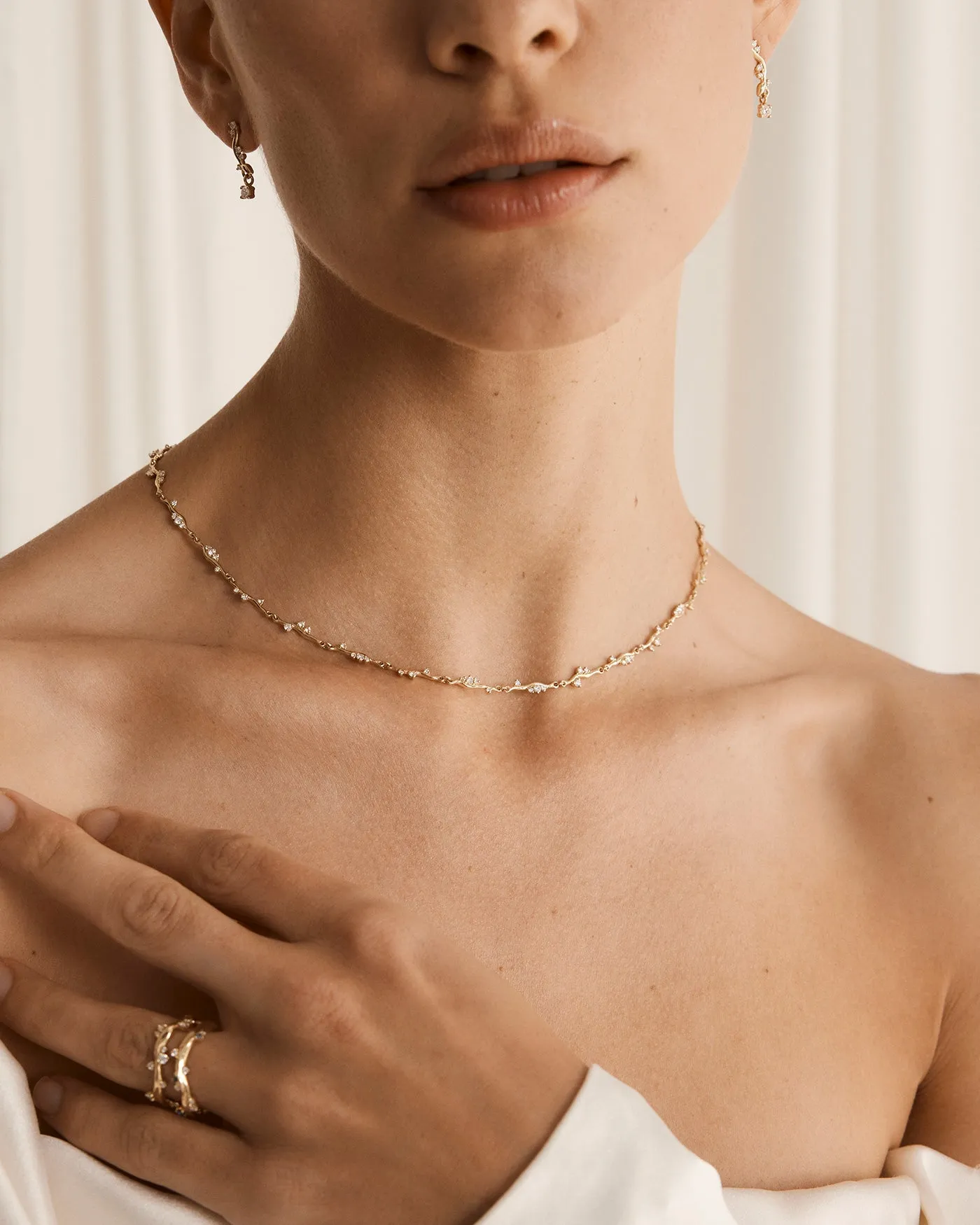 Ember Necklace | Diamond