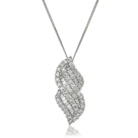 Fancy Diamond Drop Pendant