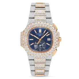 Full Diamond Patek Philippe Nautilis 40.5