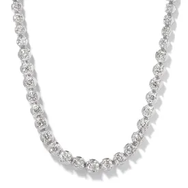 Graduated Tennis Necklace - 27Ct
