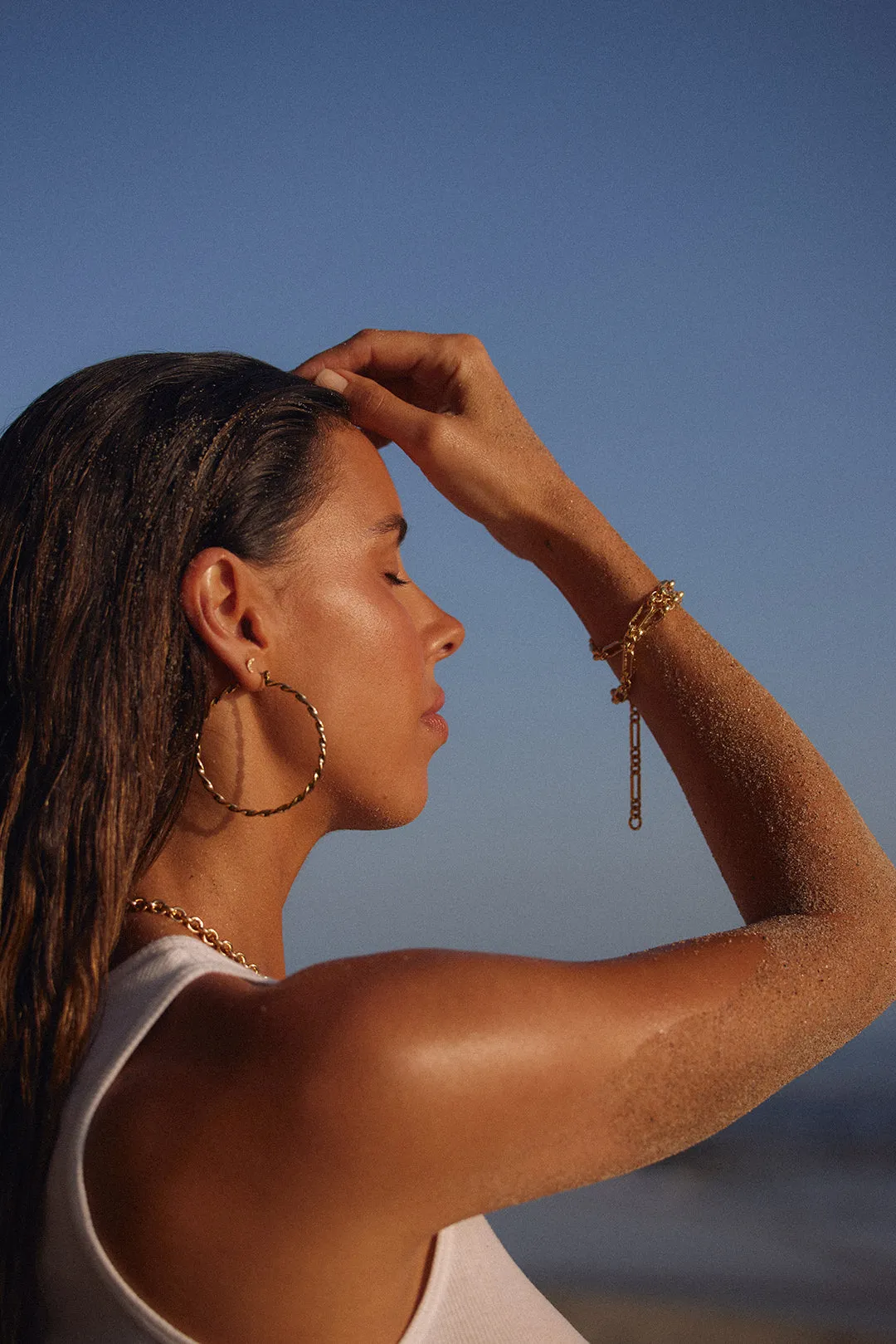 Hanalei Twisted Hoops | Sivan Ayla x Luv Aj