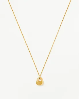Hera Ridge Mini Pendant Necklace | 18k Gold Vermeil