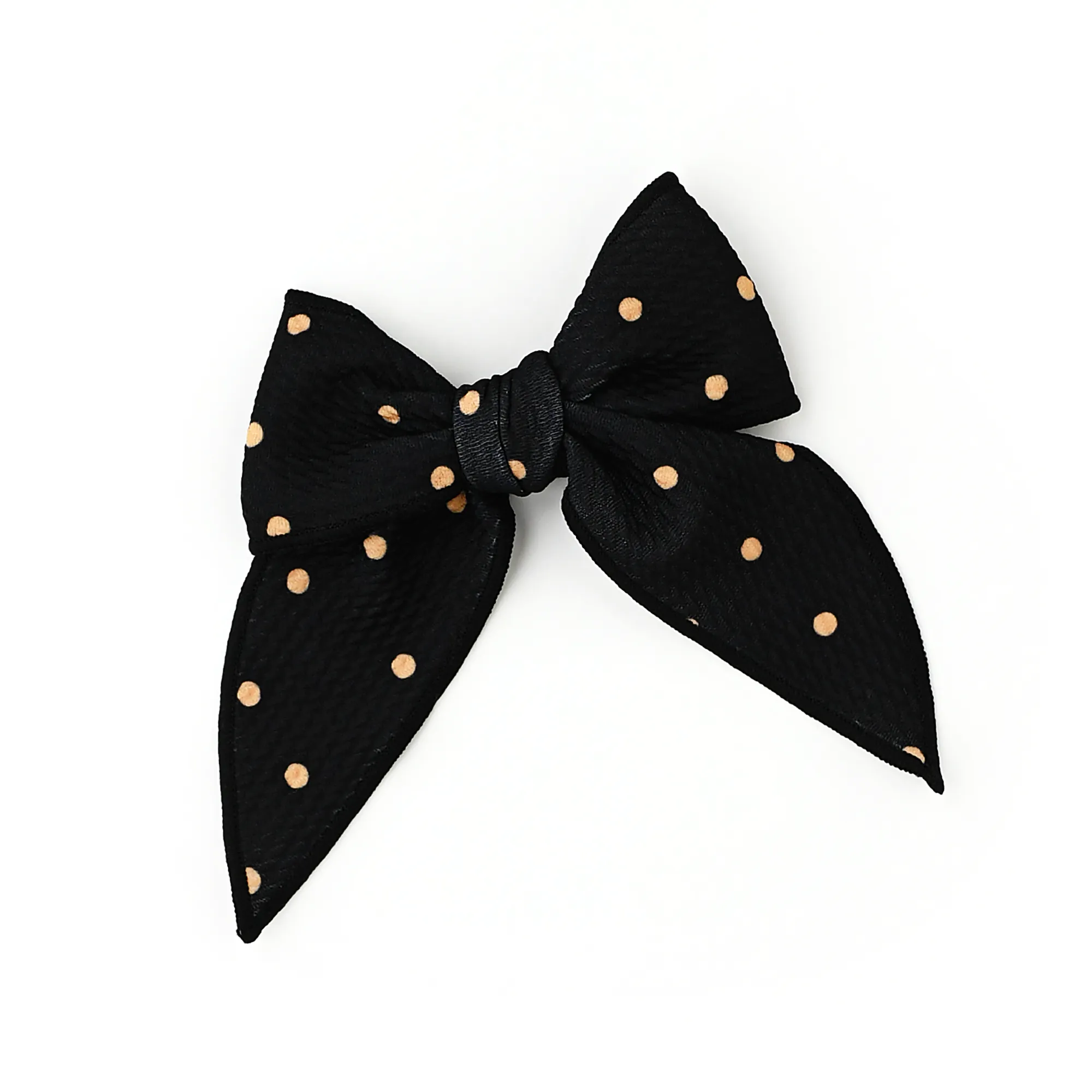 Hope Gold Dot CLIP BOW