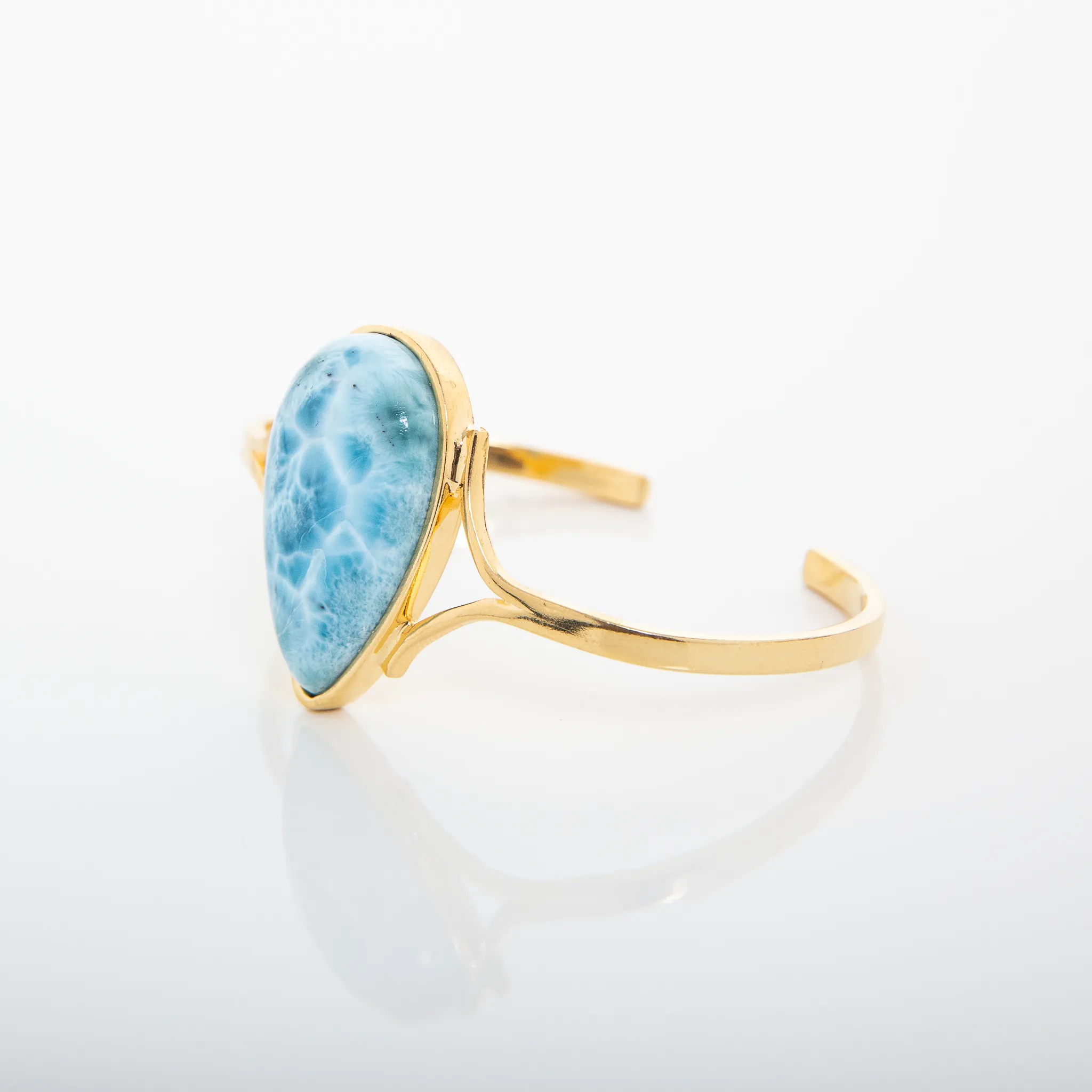 Larimar Vermeil Cuff Elba