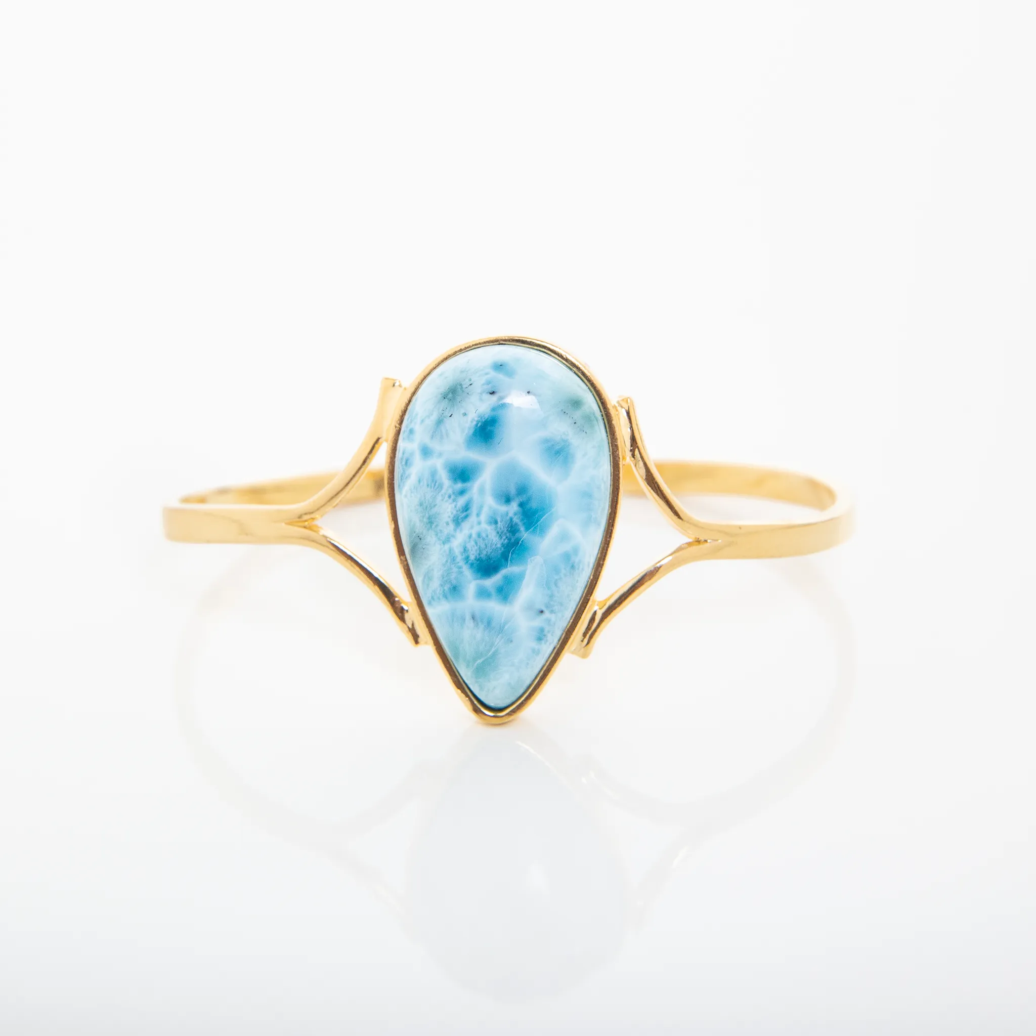 Larimar Vermeil Cuff Elba
