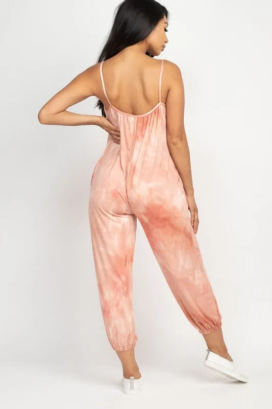 Lei Tie Dye Jumper in Mauve