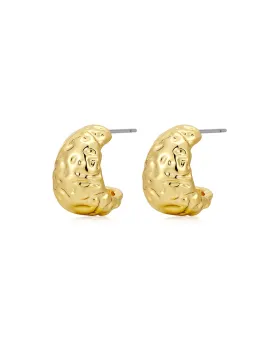 Mini Molten Hoops- Gold