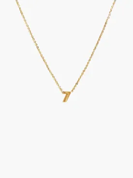 Number Necklace