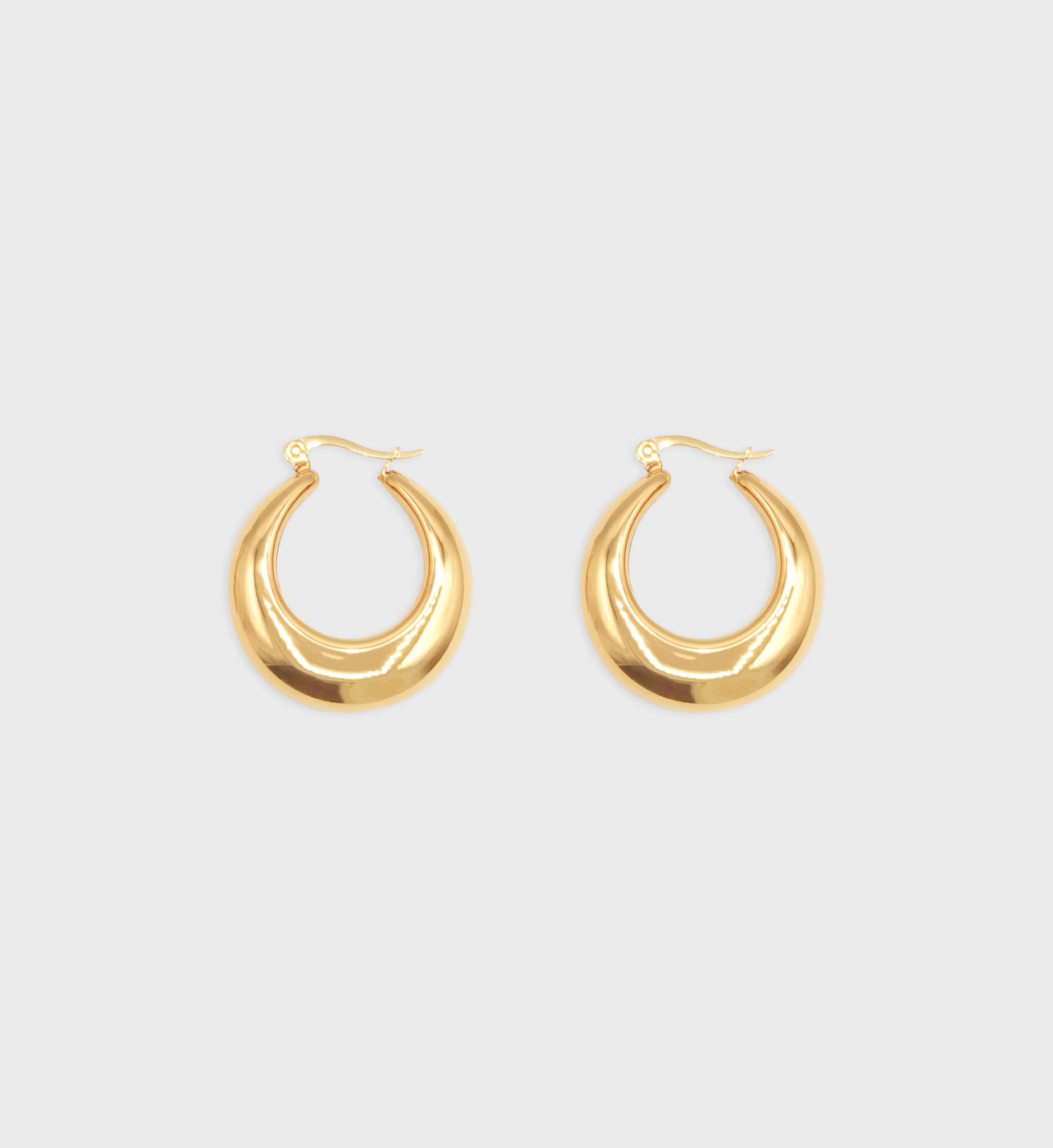 Orb Hoop Earrings