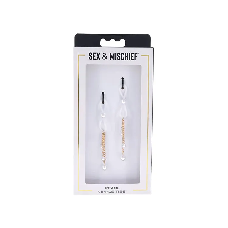 Pearl Nipple Ties
