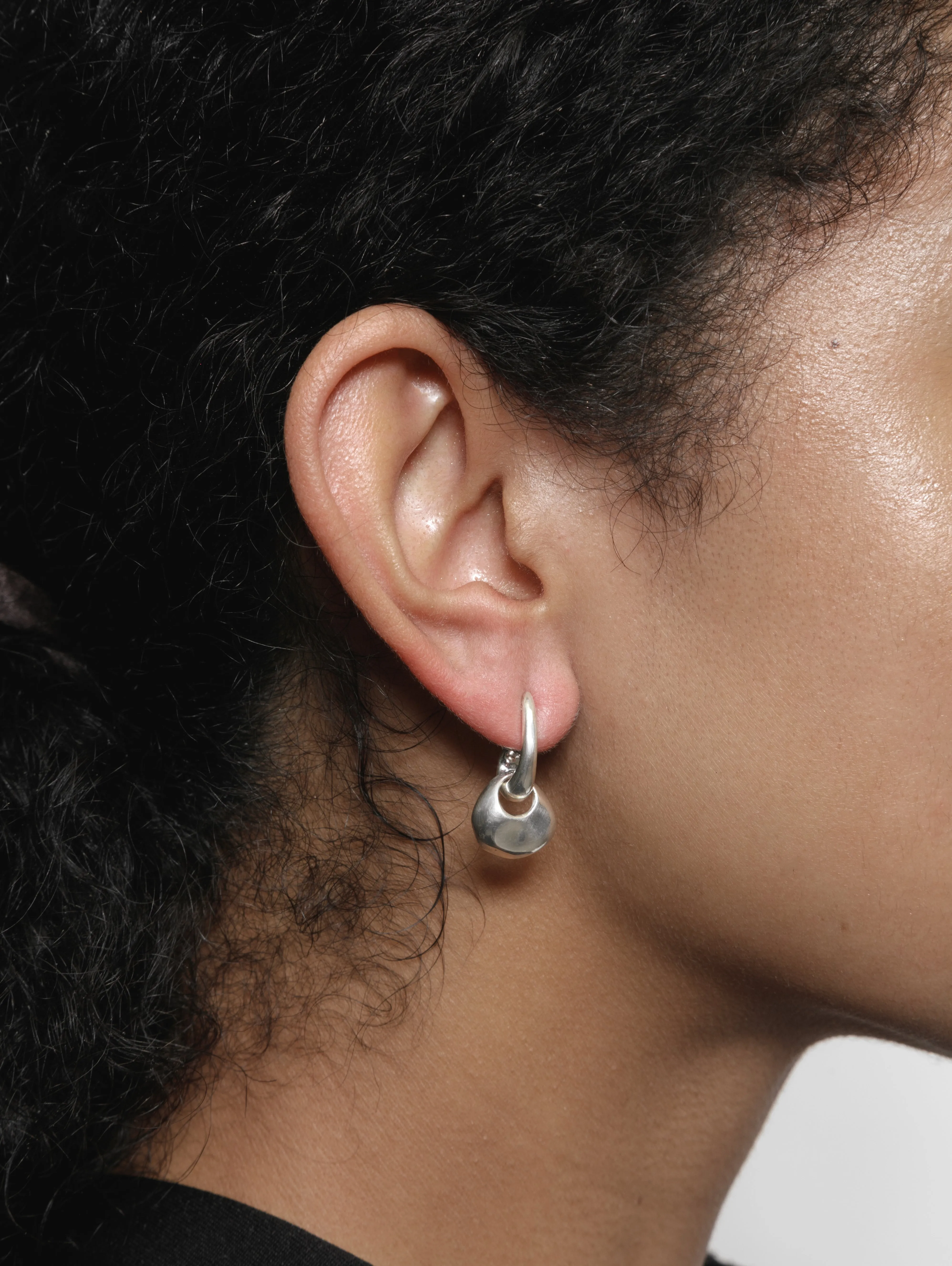 Petal Earrings in Gold