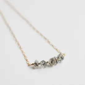 Quartz Gemstone Necklace Layering Necklace