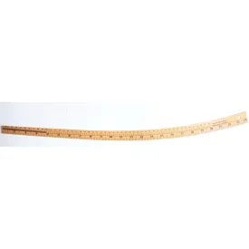 Ruler Curve of Waist to Knee Contour