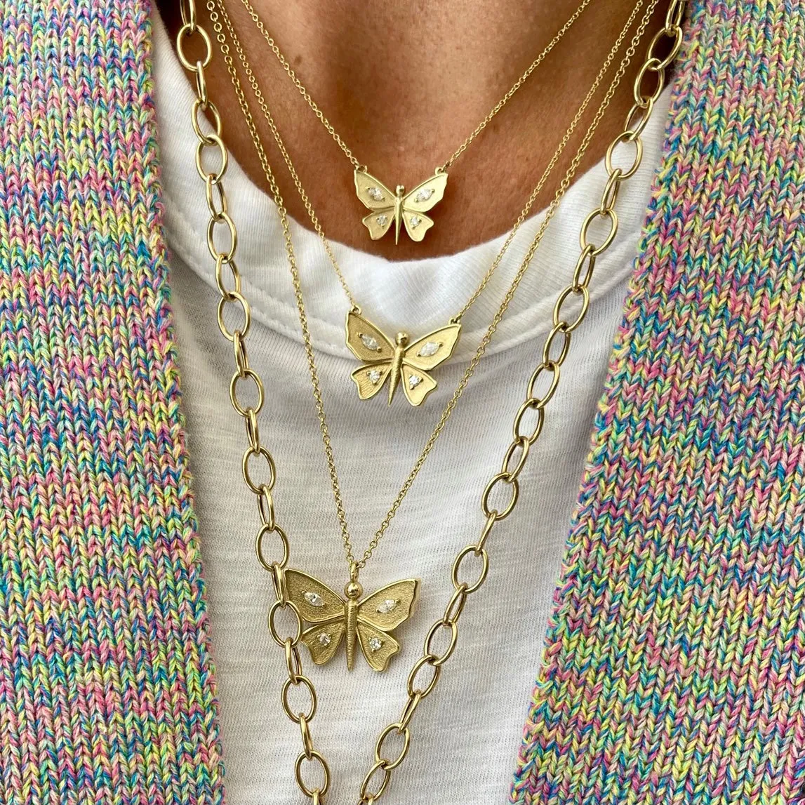 Small Butterfly Necklace