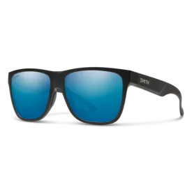 Smith Lowdown XL 2 Matte Black Frame - ChromaPop Polarized Blue Mirror Lens - Polarized Sunglasses