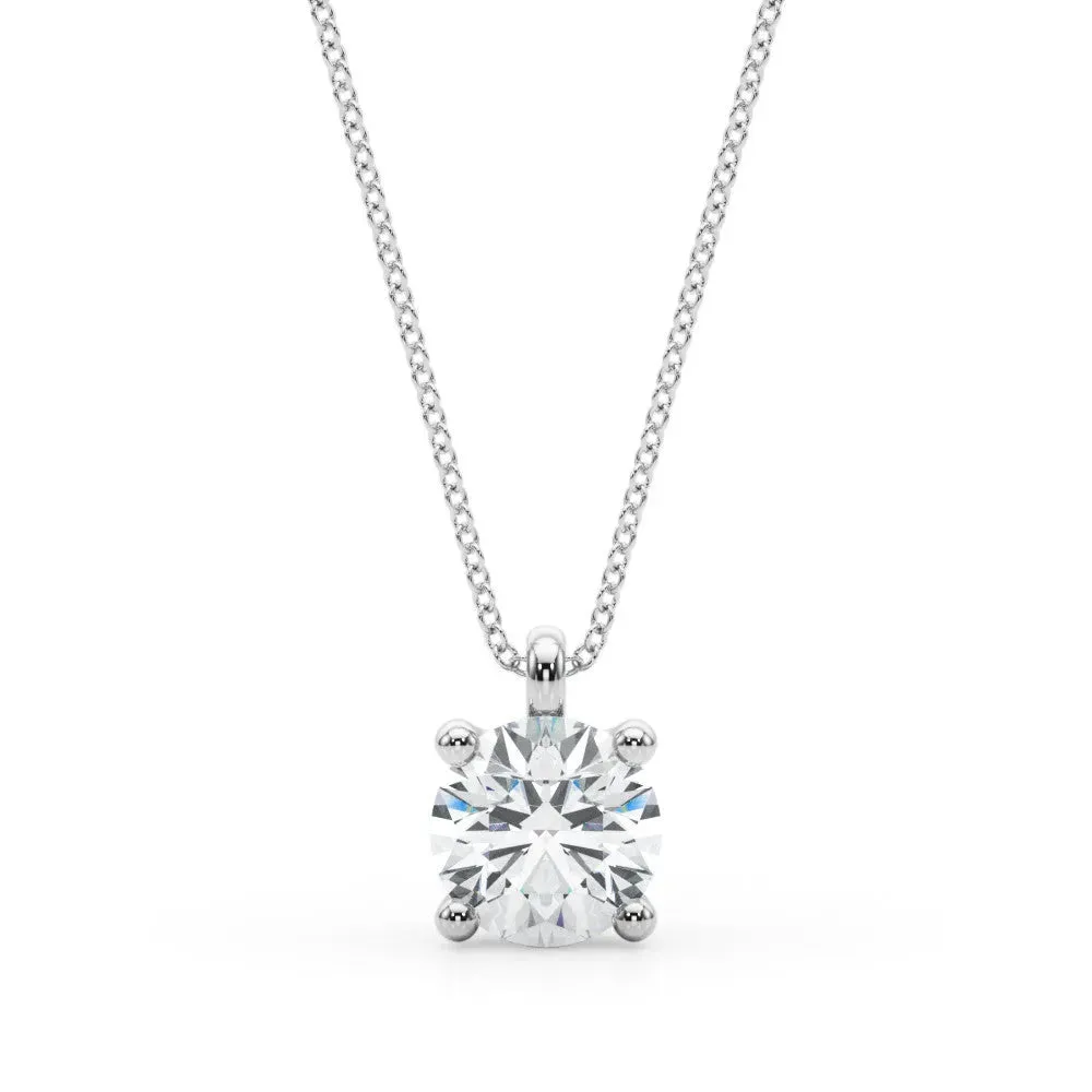 Stella Solitaire Necklace