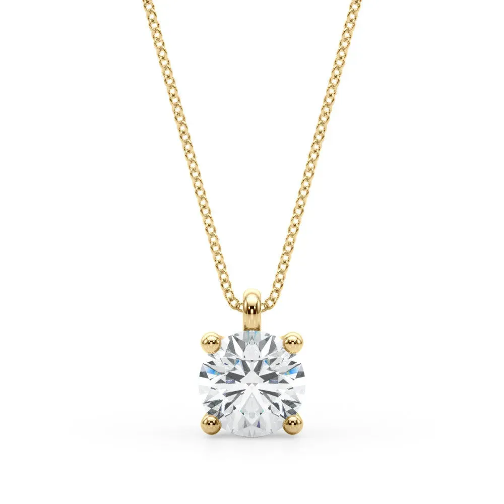 Stella Solitaire Necklace